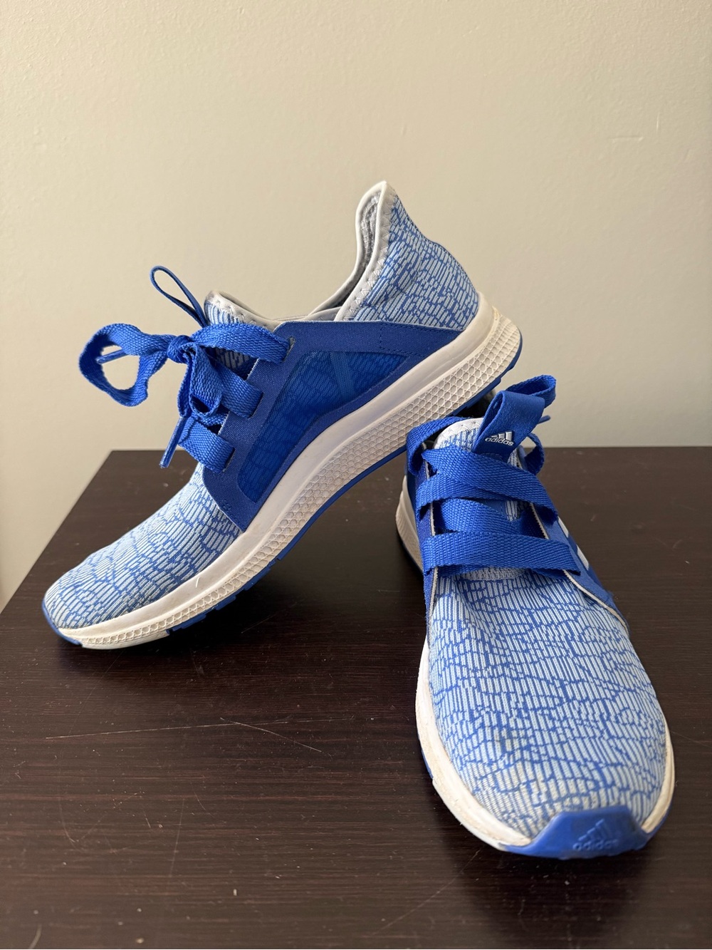 adidas Royal Blue and White Athletic Sneakers